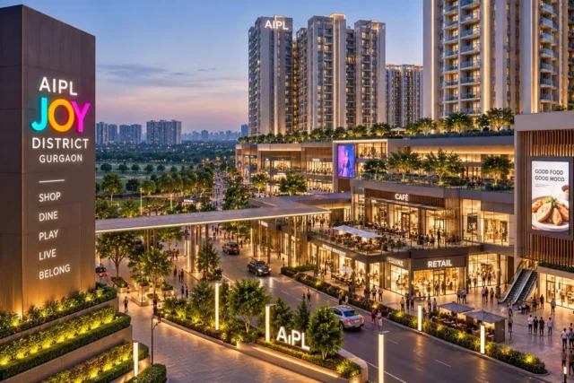 AIPL Joy District Sector 88 Gurgaon | Retail Shops & Food Court